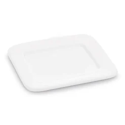 Maselniczka ceramiczna z pokrywką Tadar 16 x 13 x 8,5 cm biała