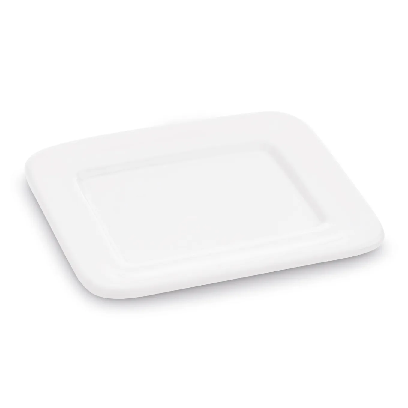 Maselniczka ceramiczna z pokrywką Tadar 16 x 13 x 8,5 cm biała