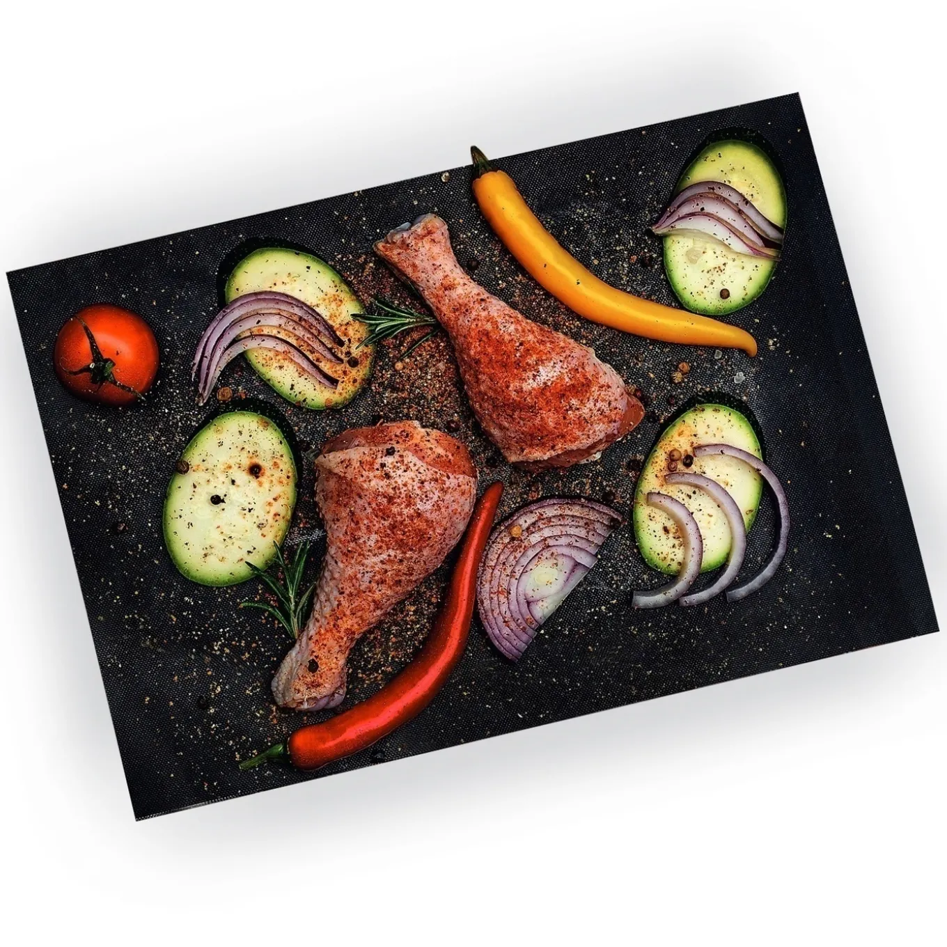 Maty grillowe Tadar BBQ 40 x 33 cm prostokątne 10 sztuk