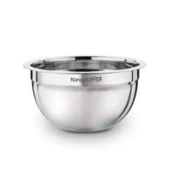 Miski nierdzewne z pokrywkami Konighoffer 16 cm 20 cm 24 cm satyna