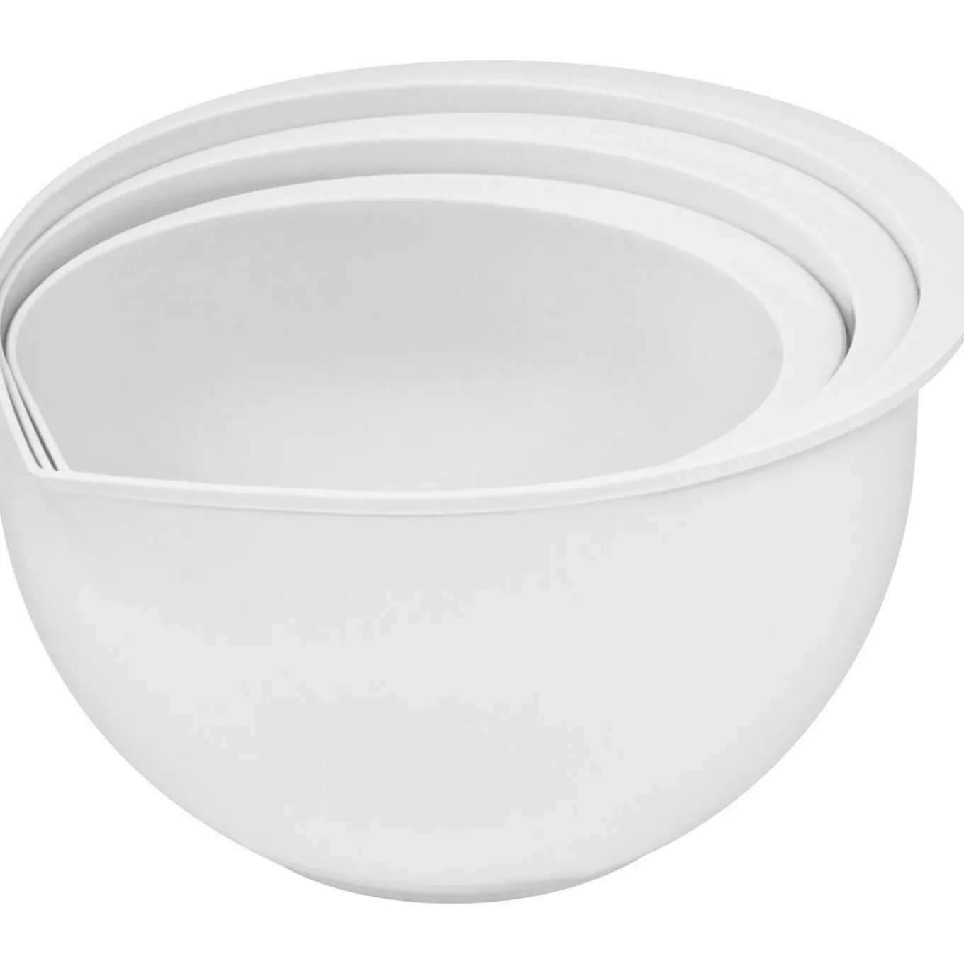 Miski plastikowe szwedzkie Plast Team 1,5 l 2 l 2,5 l białe
