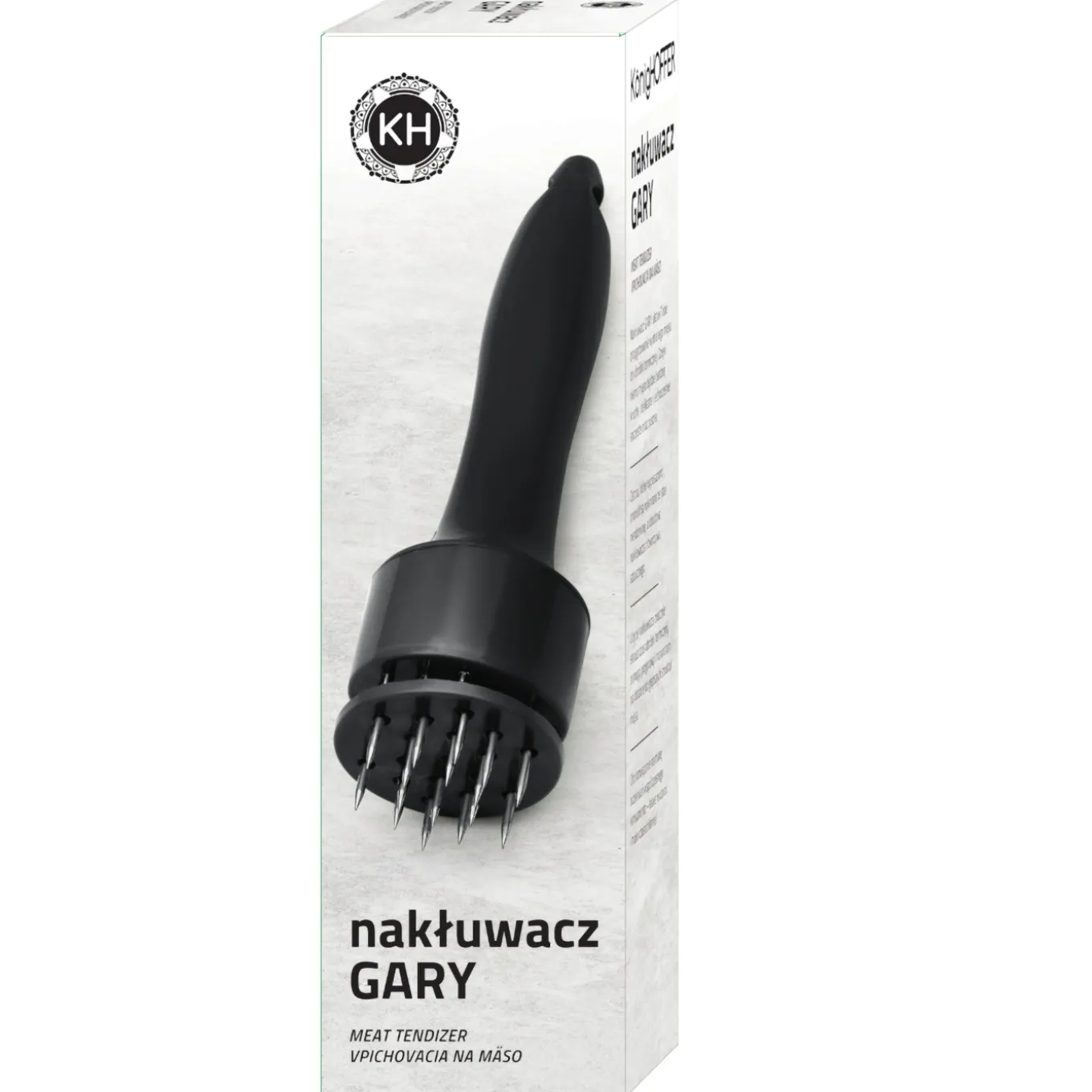 Nakłuwacz do mięsa Konighoffer Gary 16 szpilek czarny