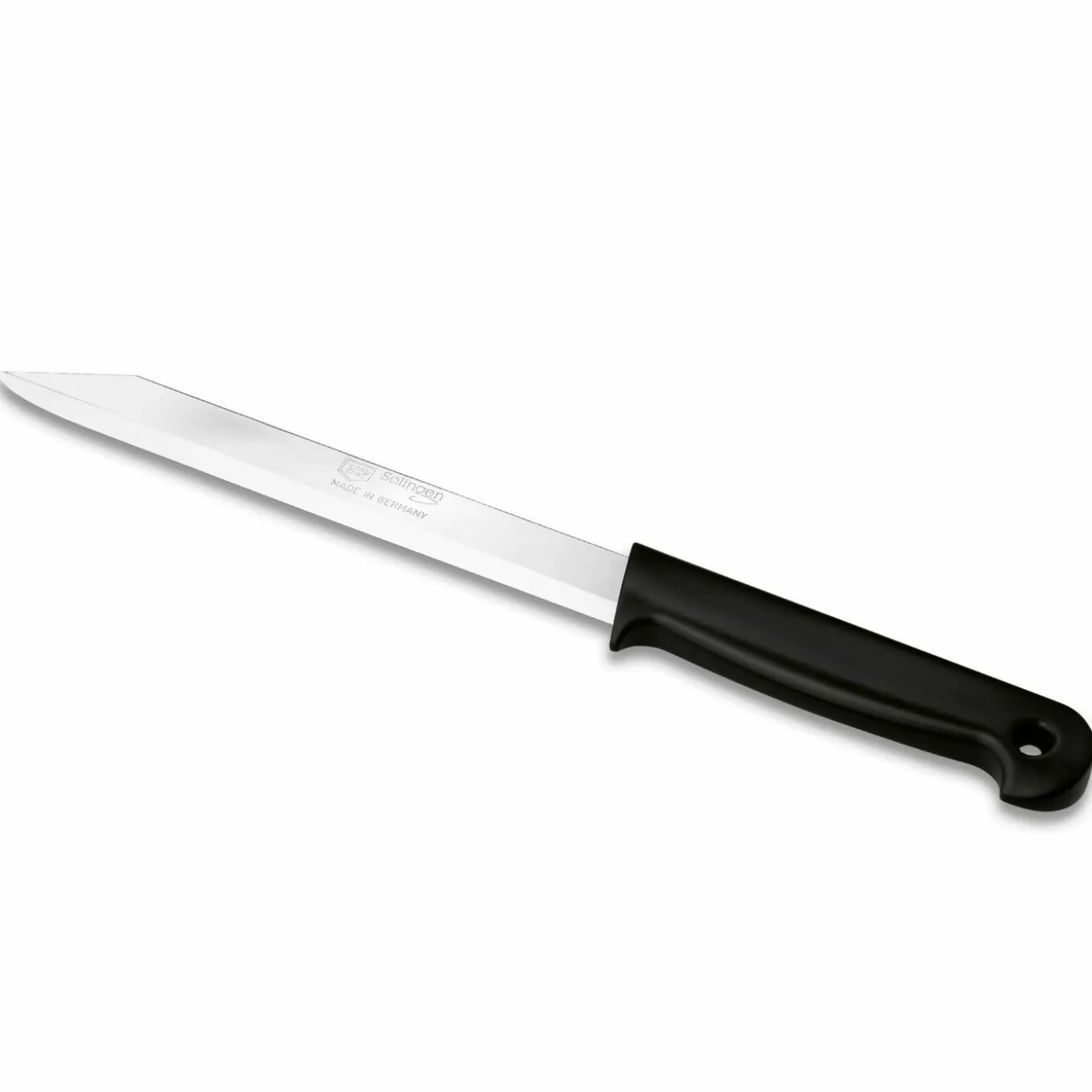 Nóż kuchenny uniwersalny MS Tworzywa Solingen 18 cm czarny