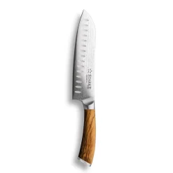 Nóż Santoku z twardej stali Starke Pro Keiko Yoko 17,5 cm