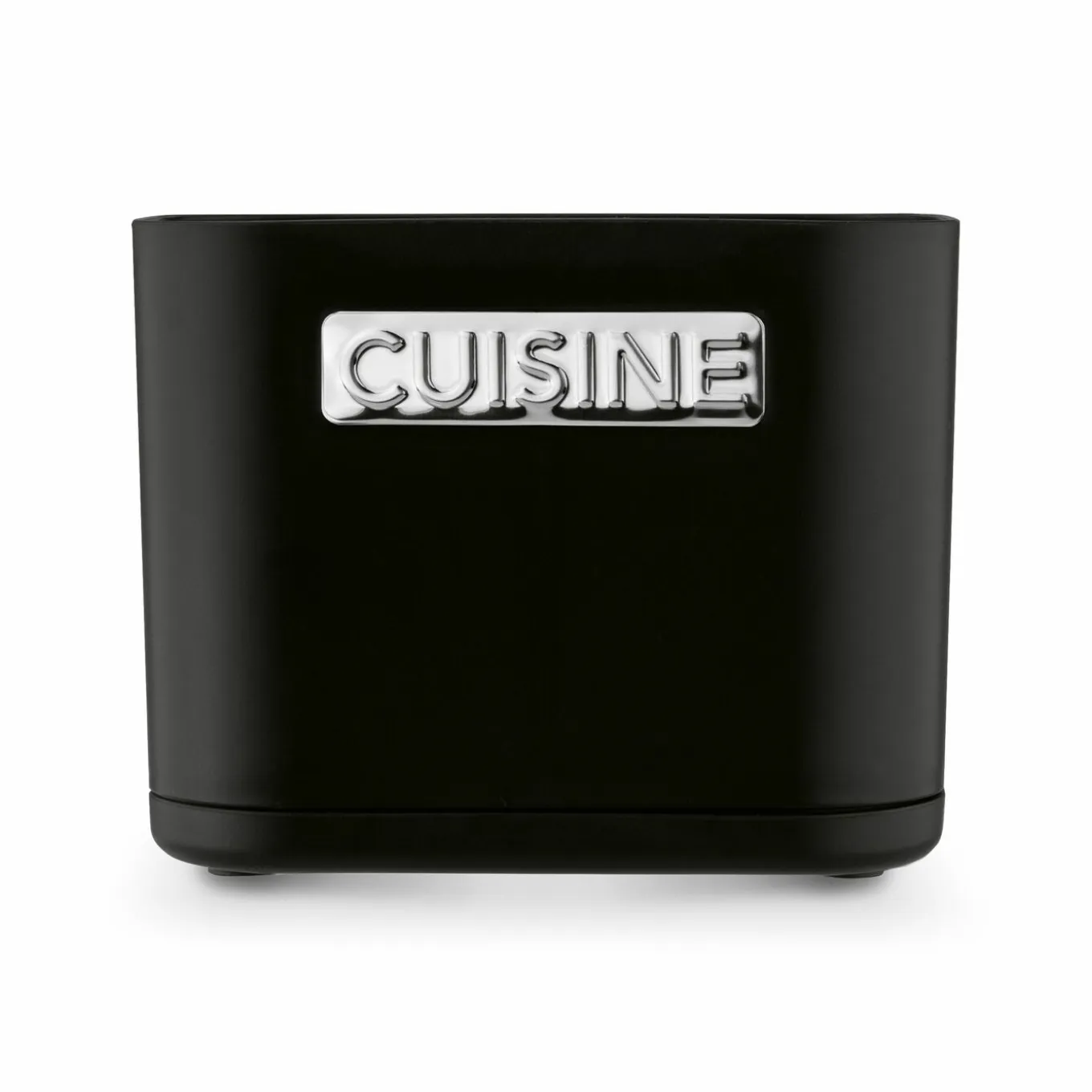 Ociekacz na sztućce Tadar Cuisine 13,5 x 7,5 x 10,8 cm czarny