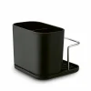 Ociekacz na sztućce z podstawką Tadar Clean 13,5 x 12 x 10,8 cm czarny