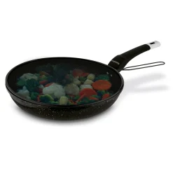 Osłona przed pryskaniem tłuszczu z funkcją sitka Tadar 25 cm czarna