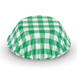 Papierowe papilotki do muffinek Tadar Zielone 60 sztuk mix wzorów