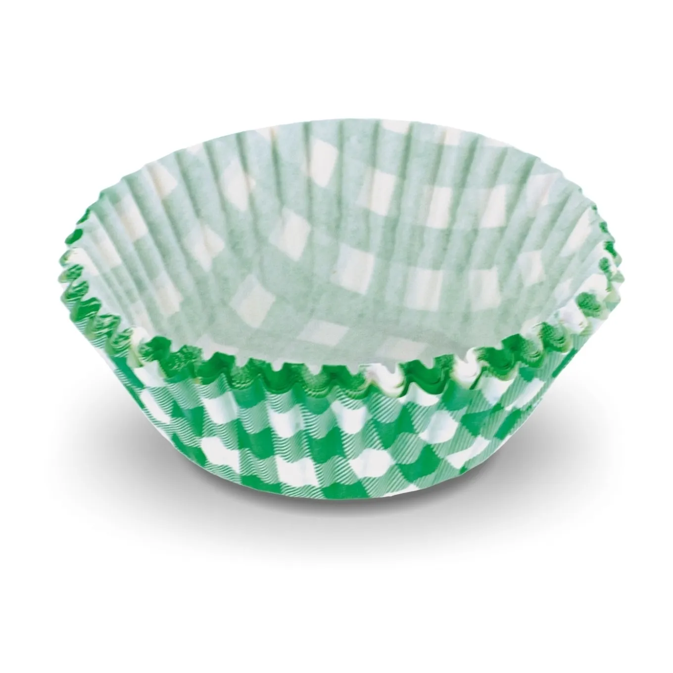 Papierowe papilotki do muffinek Tadar Zielone 60 sztuk mix wzorów