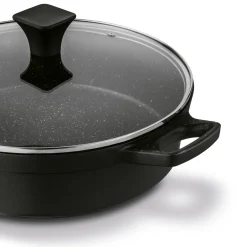Patelnia aluminiowa na indukcję krótkie uchwyty Konighoffer Vitello 28 cm