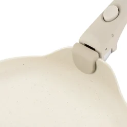 Patelnia do naleśników indukcyjna Starke Pro Compacti Cream 26 cm z odpinanym uchwytem