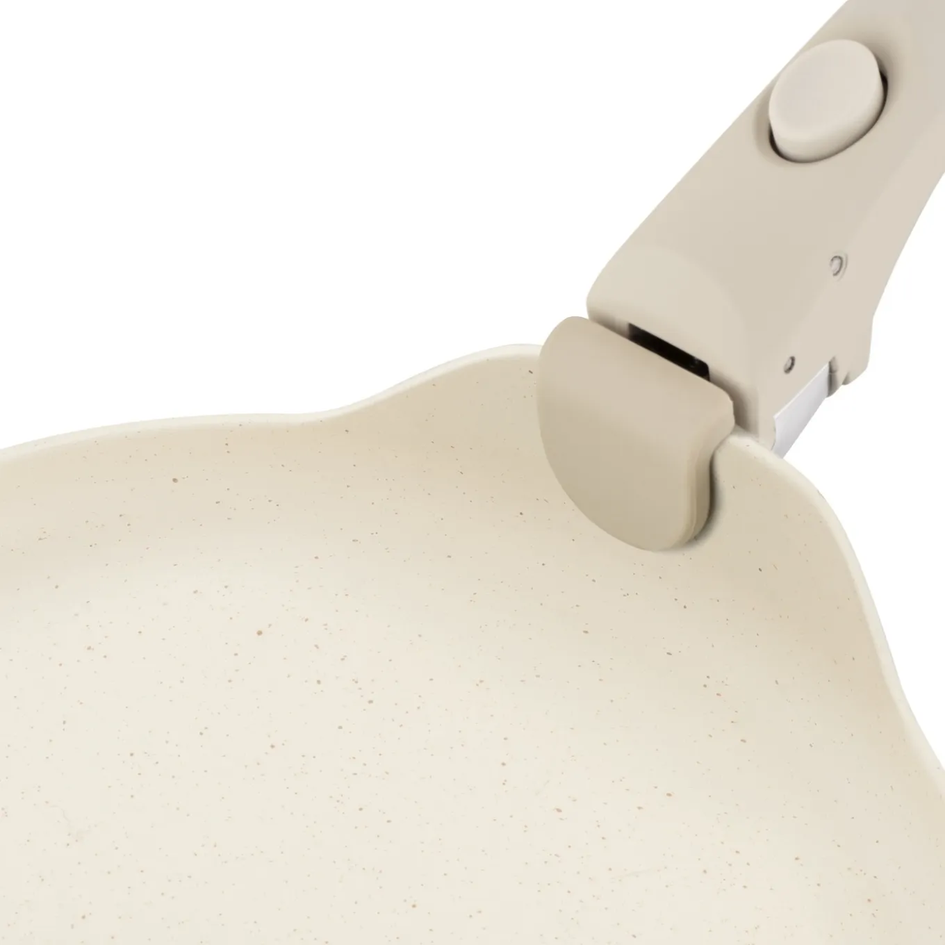 Patelnia do naleśników indukcyjna Starke Pro Compacti Cream 26 cm z odpinanym uchwytem