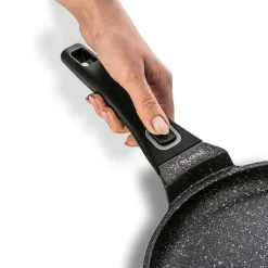 Patelnia do naleśników marmurowa na indukcję Starke Pro Svart Marble 28 cm