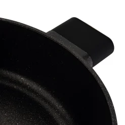Patelnia głęboka na indukcję z pokrywką Starke Pro Starlet Black 28 x 8 cm