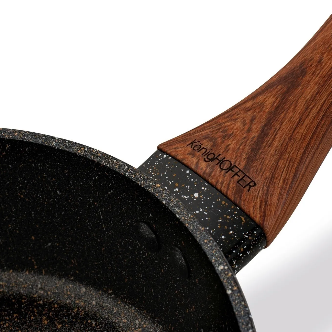 Patelnia granitowa głęboka KonigHOFFER Pescado 24 cm