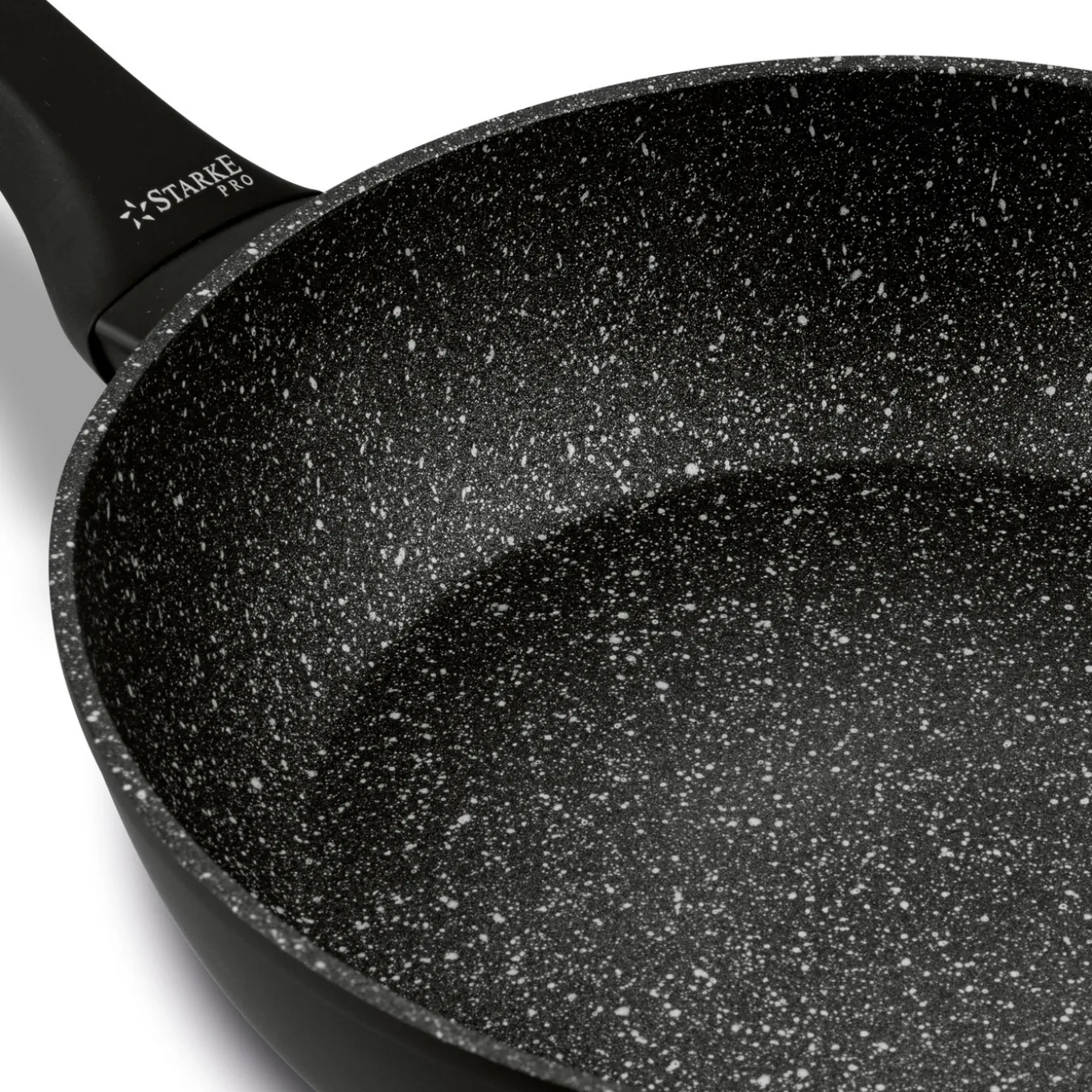 Patelnia granitowa głęboka na indukcję Starke Pro Piccante 20 cm