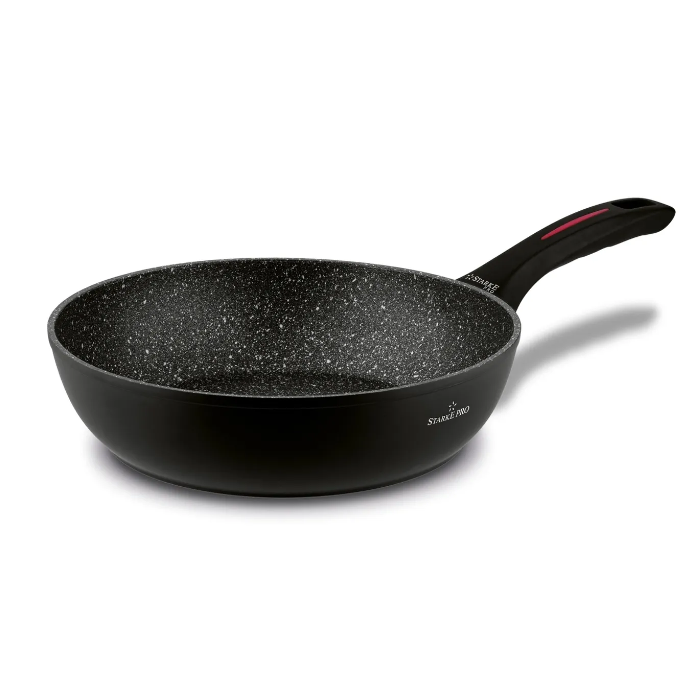 Patelnia granitowa głęboka na indukcję Starke Pro Piccante 28 cm