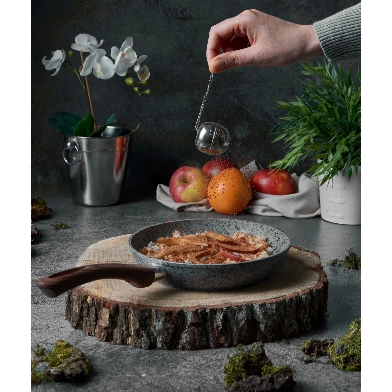 Patelnia granitowa Konighoffer Venga 32 cm indukcja