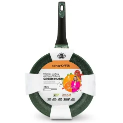 Patelnia granitowa na indukcję Konighoffer Green Husk 28 cm