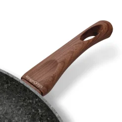 Patelnia granitowa ze szklaną pokrywką Konighoffer Venga 30 cm