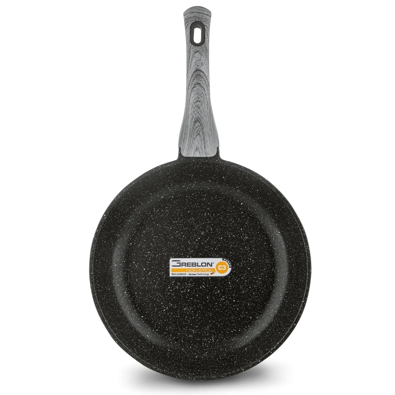 Patelnia granitowa z pokrywką Konighoffer Fegato 28 cm
