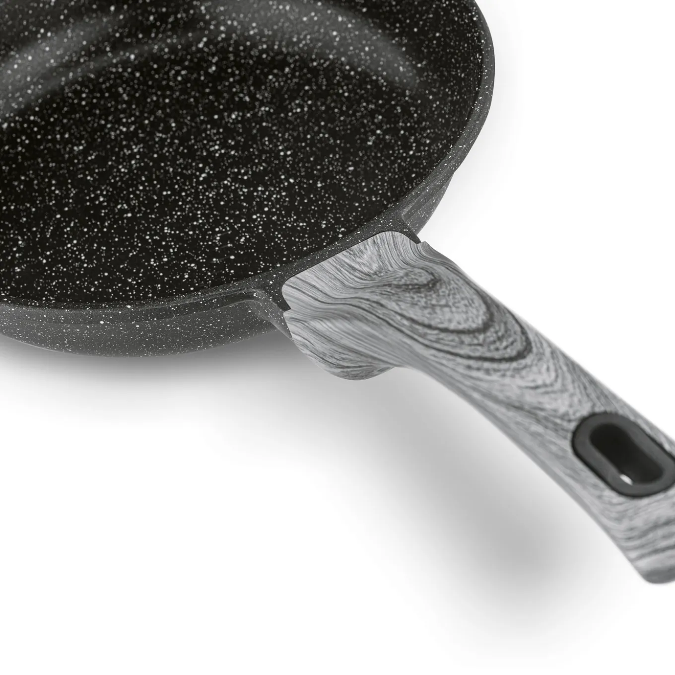 Patelnia granitowa z pokrywką Konighoffer Fegato 28 cm