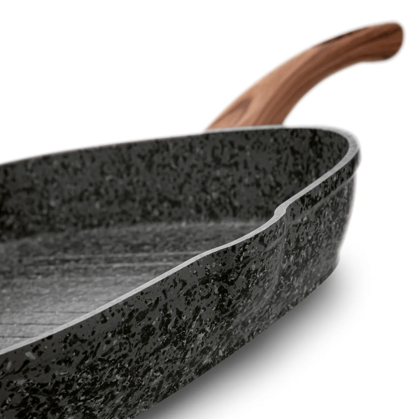 Patelnia grillowa granitowa Konighoffer Venga 28 cm