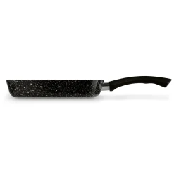 Patelnia grillowa marmurkowa Tadar Marmara Black 26 cm bez indukcji