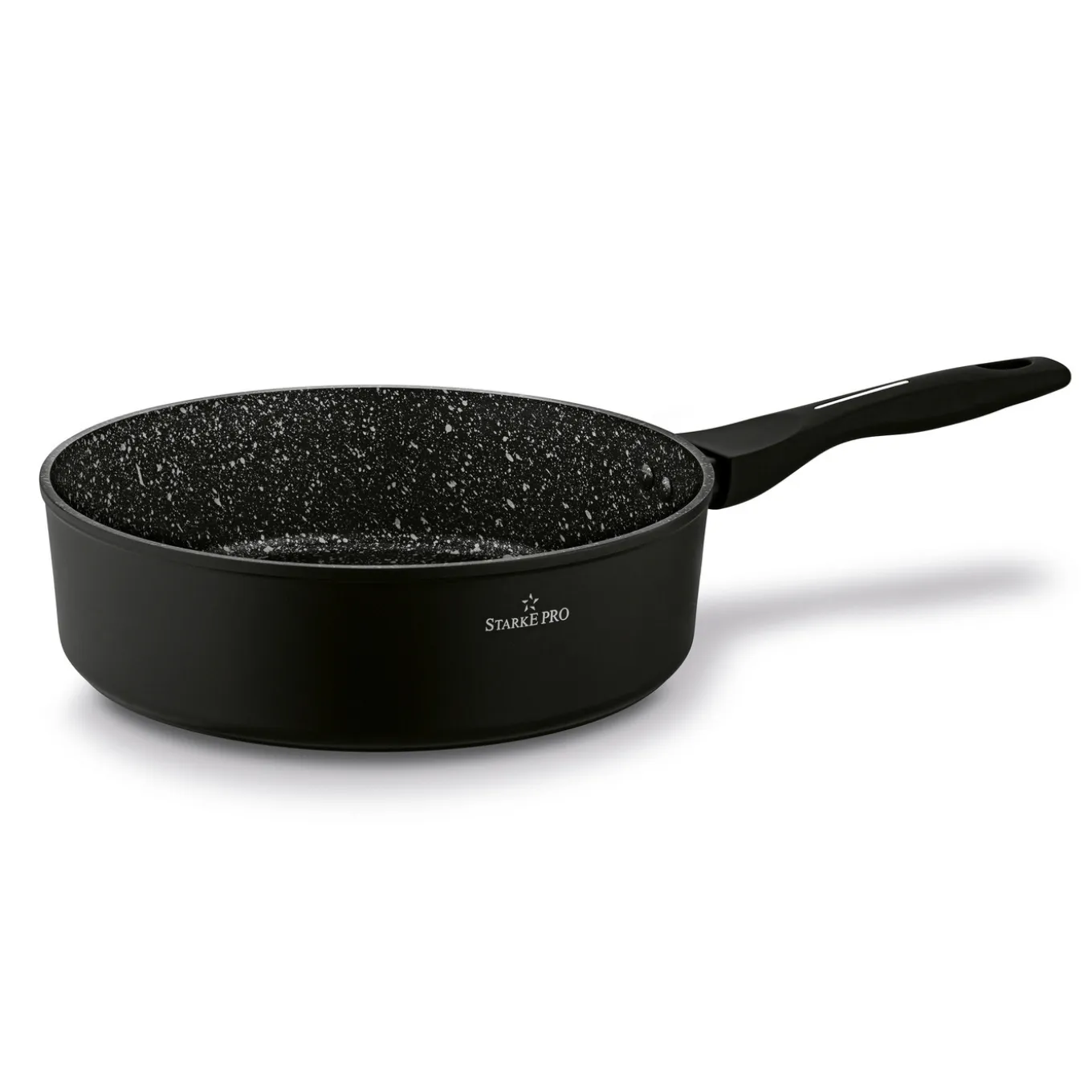 Patelnia indukcyjna głęboka non-stick z pokrywką Starke Pro Sesar 26 cm