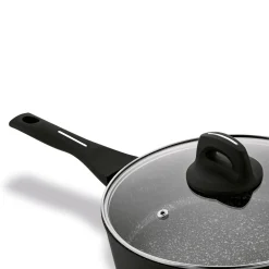 Patelnia indukcyjna głęboka non-stick z pokrywką Starke Pro Sesar 26 cm