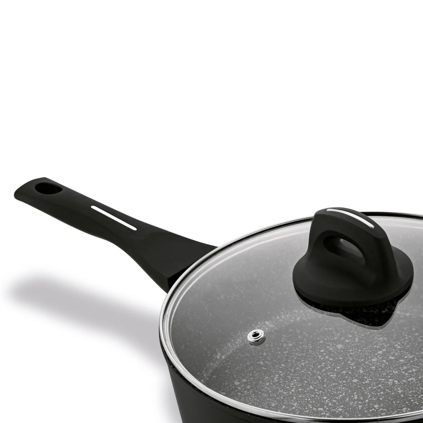 Patelnia indukcyjna głęboka non-stick z pokrywką Starke Pro Sesar 26 cm