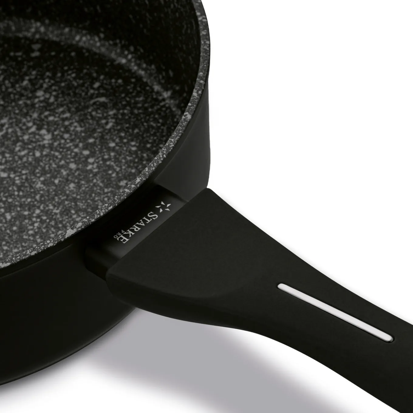 Patelnia indukcyjna głęboka non-stick z pokrywką Starke Pro Sesar 28 cm