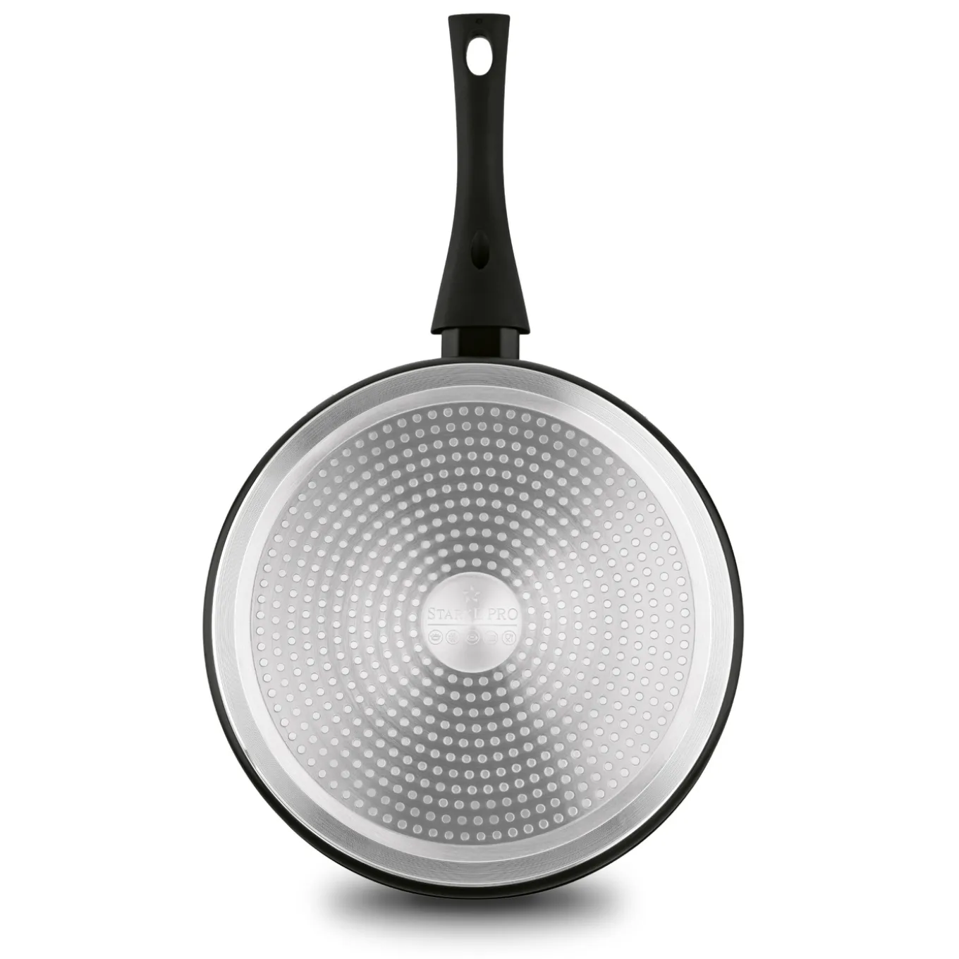 Patelnia indukcyjna głęboka non-stick z pokrywką Starke Pro Sesar 28 cm