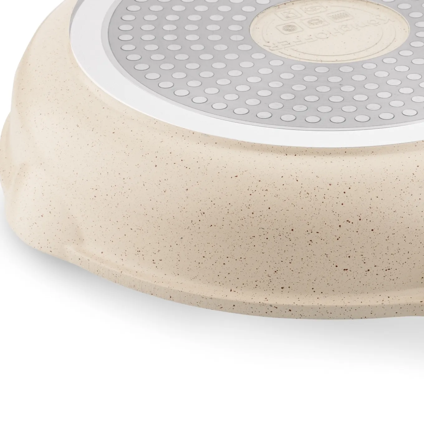 Patelnia indukcyjna Konighoffer Creamy Marble 28 cm