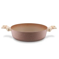 Patelnia indukcyjna krótkie uchwyty z pokrywką Starke Pro Coretto 28 cm