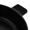 Patelnia krótkie uchwyty z pokrywką Starke Pro Starlet Black 28x8 cm