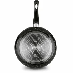 Patelnia marmurkowa non-stick z pokrywką głęboka Tadar Marmara 28 cm