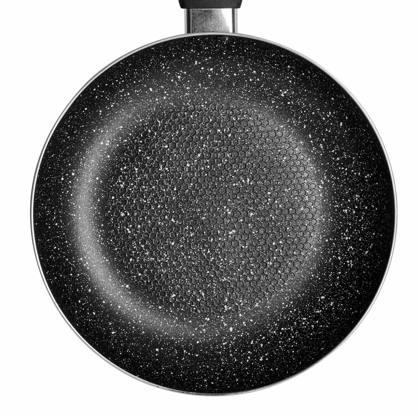 Patelnia marmurkowa non-stick Tadar Marmara Black 24 cm indukcja