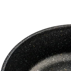 Patelnia marmurowa na indukcję krótkie uchwyty Starke Pro Svart Marble 28 cm