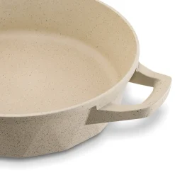 Patelnia marmurowa na indukcję krótkie uchwyty Konighoffer Corte 28 x 7,5 cm
