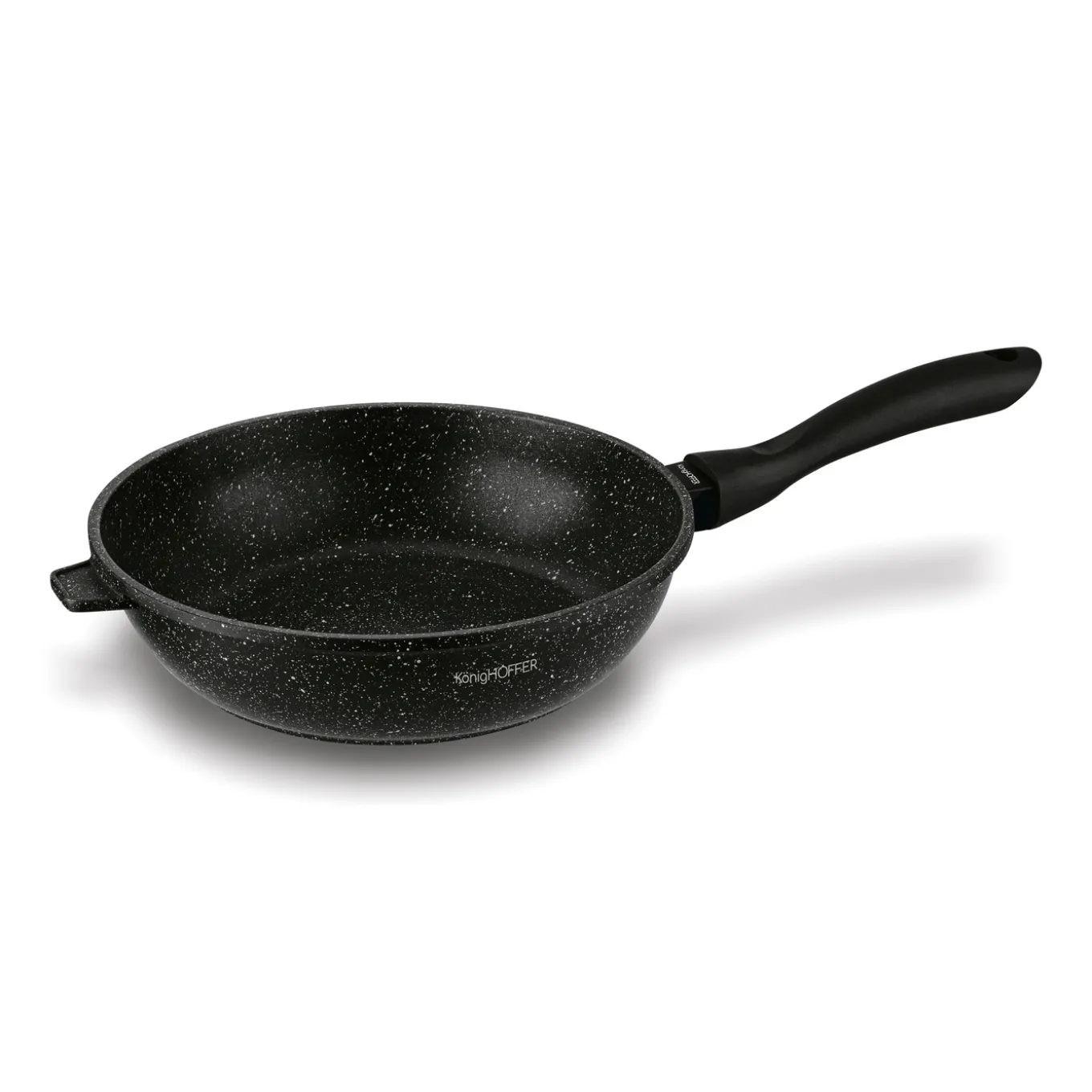 Patelnia na indukcję głęboka Konighoffer Pollo Black 24 x 7 cm
