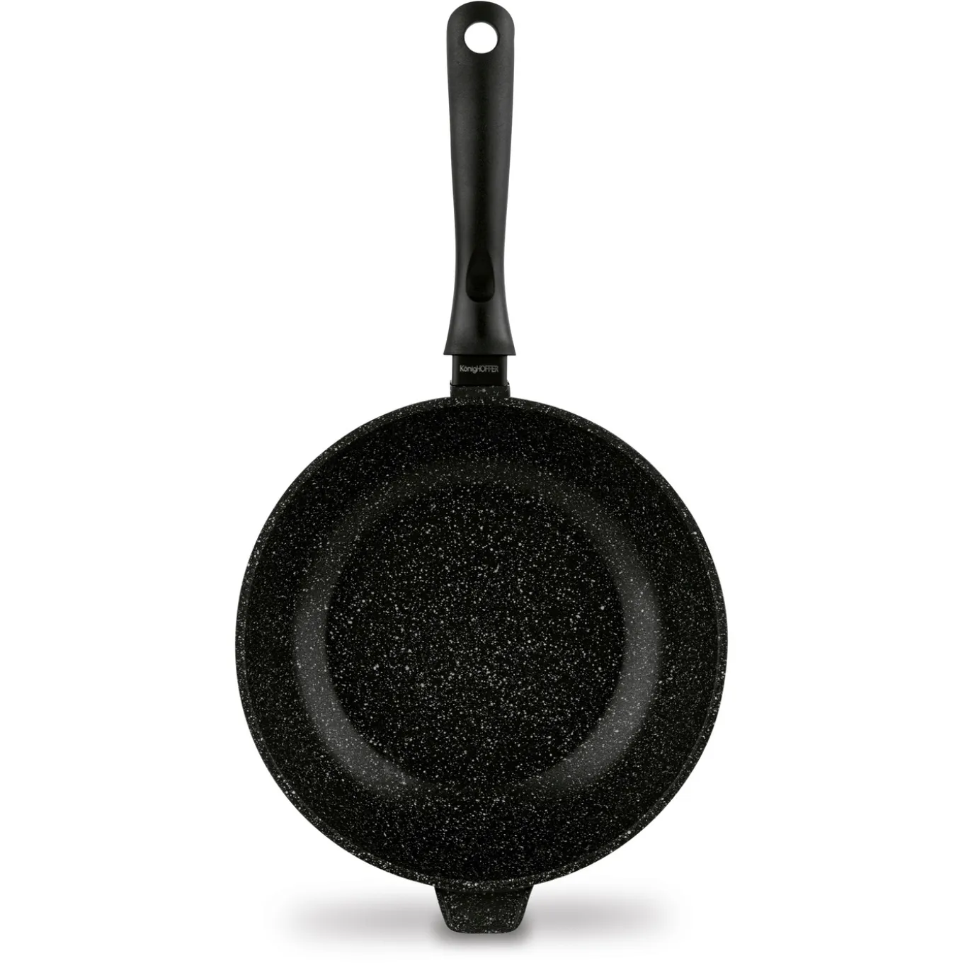 Patelnia na indukcję głęboka Konighoffer Pollo Black 24 x 7 cm