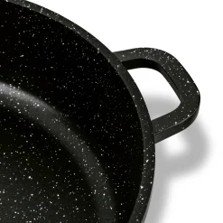 Patelnia na indukcję głęboka krótkie uchwyty Konighoffer Pollo Black 28 x 7 cm