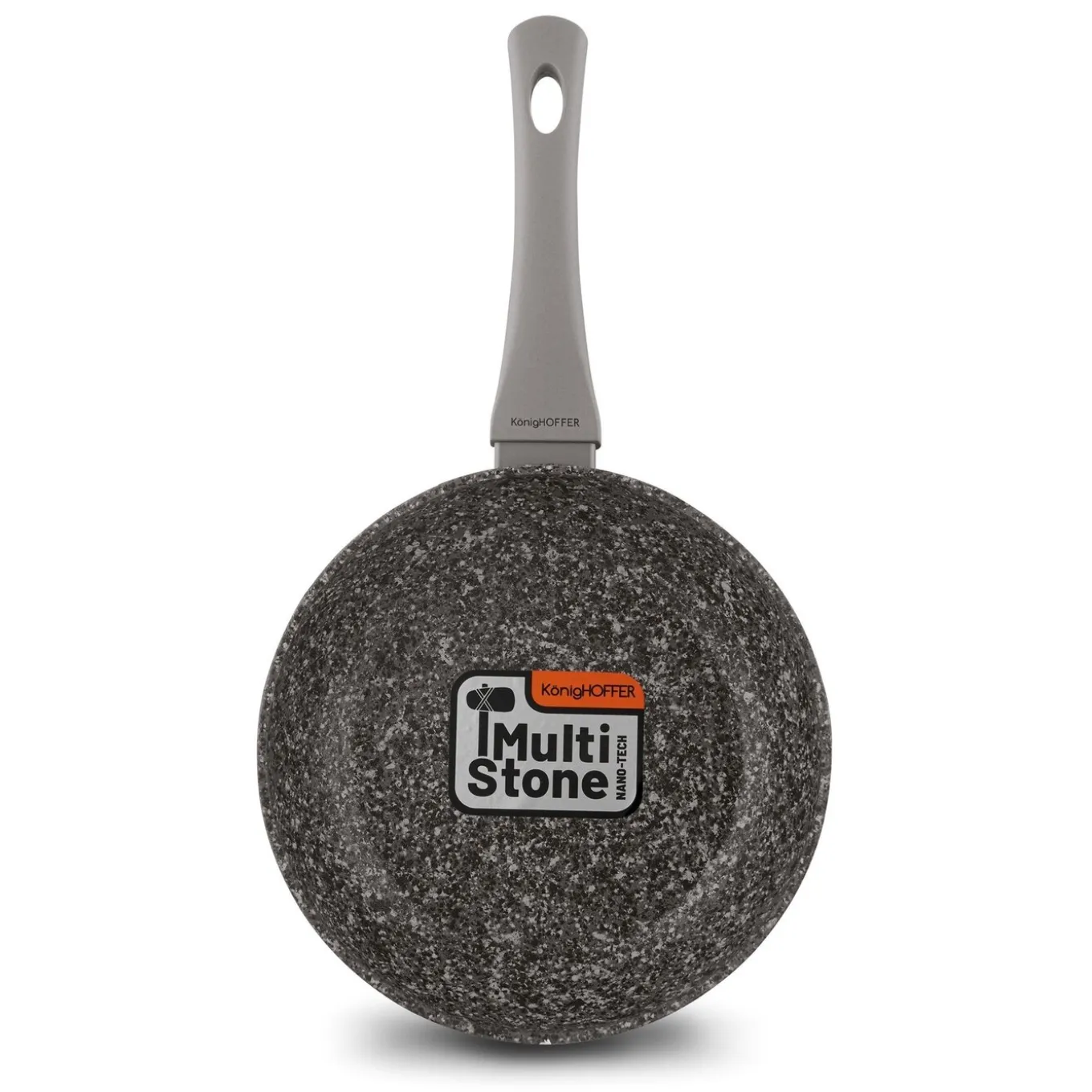 Patelnia na indukcję granitowa Konighoffer Multi Grey 20 cm