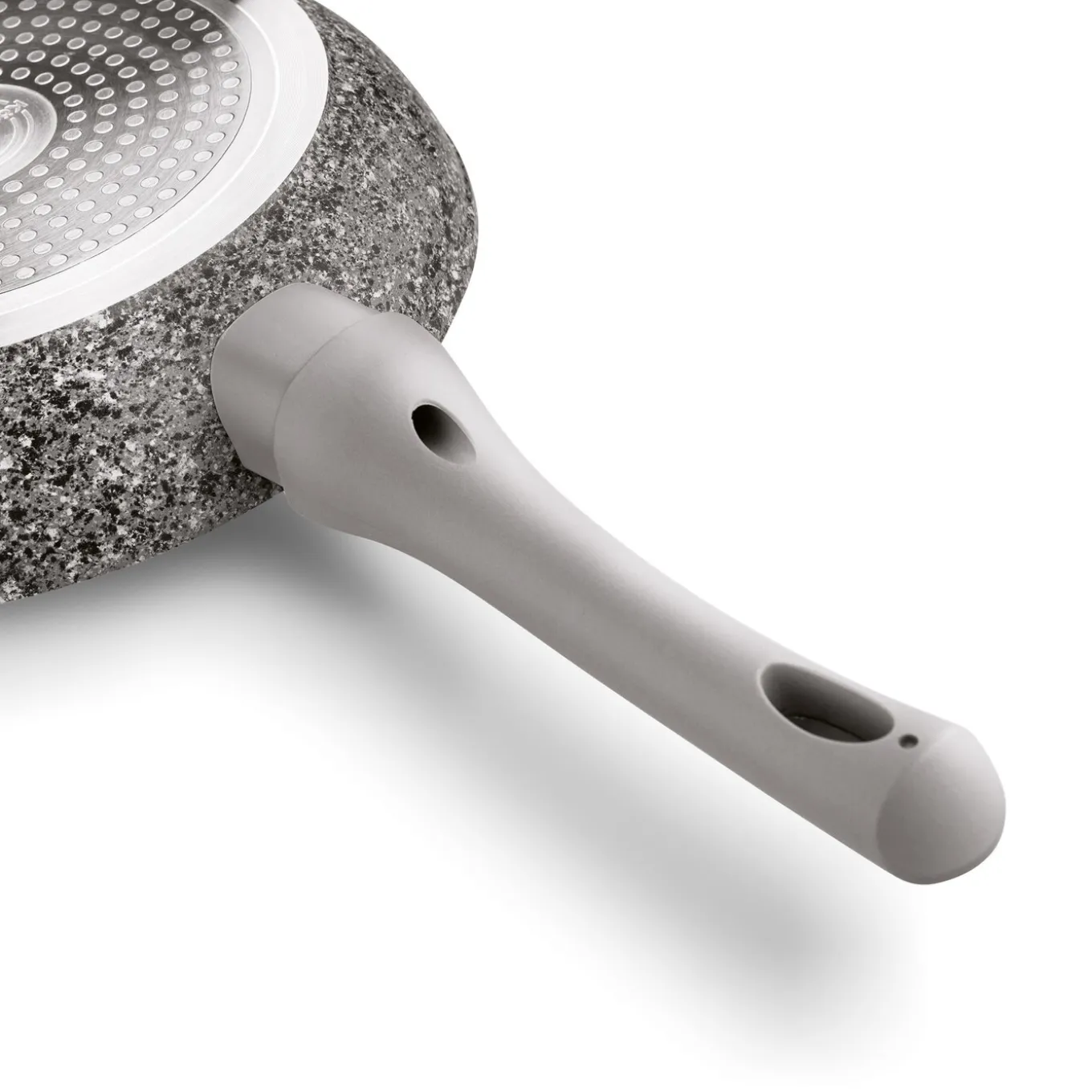 Patelnia na indukcję granitowa Konighoffer Multi Grey 20 cm
