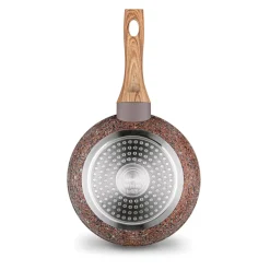Patelnia na indukcję granitowa Konighoffer Brown Rock 20 cm