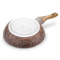 Patelnia na indukcję granitowa Konighoffer Brown Rock 20 cm