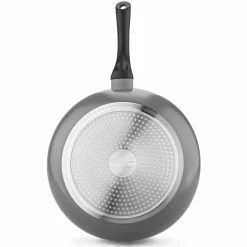 Patelnia na indukcję nieprzywierająca Tadar Amarantina Grey Marble 28 cm