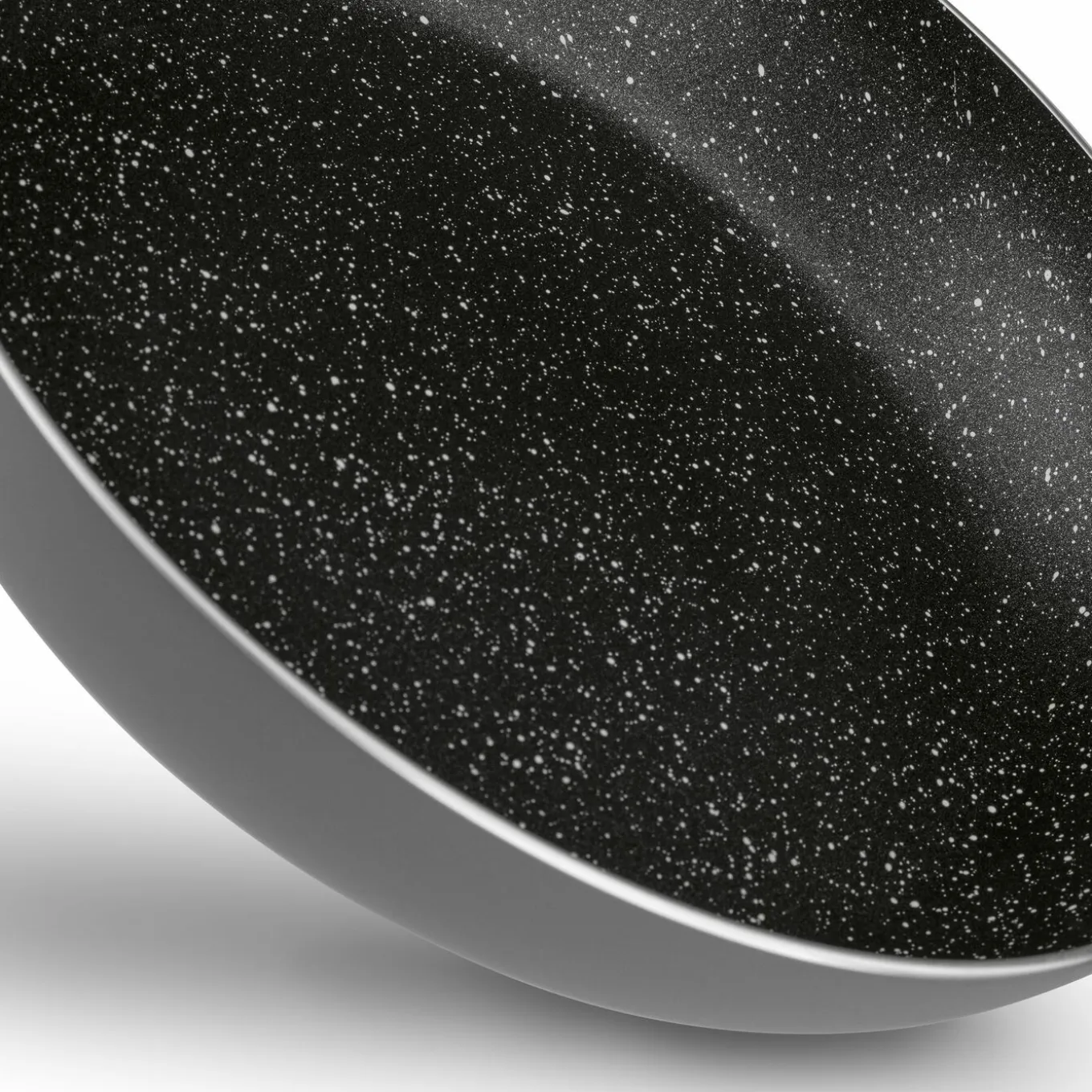 Patelnia na indukcję nieprzywierająca Tadar Amarantina Grey Marble 28 cm