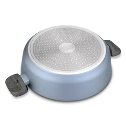 Patelnia na indukcję non stick krótkie uchwyty z pokrywką Starke Pro Double 28 cm